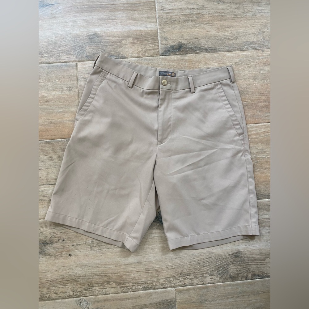 Men's Classic Khaki Golf Shorts from Peter Millar
